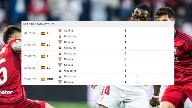 Osasuna ; Sevilla